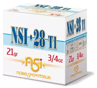 Noble Sport 28 T1 28 Gauge Ammo 2-3/4″ 3/4 oz #8 Shot 25 Rounds