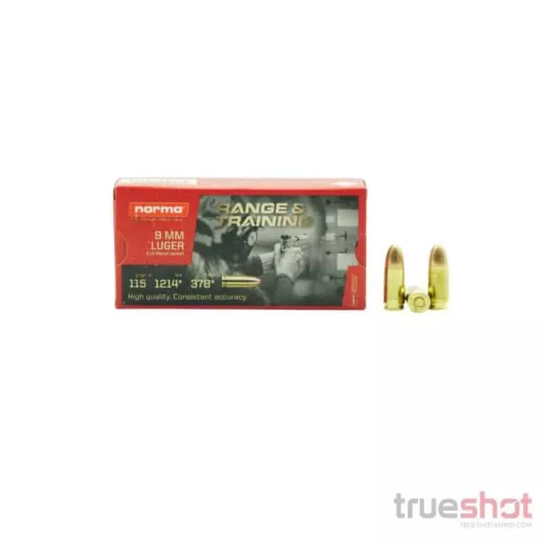 Norma – 9mm – 115 Grain – FMJ