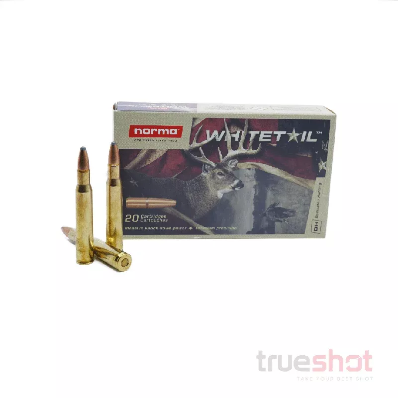 Norma Ammunition – Whitetail – 30-06 Springfield – 150 Grain – Pointed Soft Point