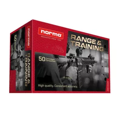 Norma Range & Training .300 Blackout Ammo 220 Grain FMJ Box of 20