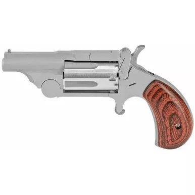 North American Arms Ranger II .22 WMR Revolver 1 5/8″ Barrel 5 Rounds Stainless Steel Frame Rubber Grips