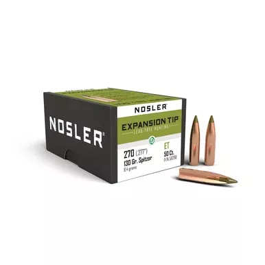 Nosler 270 Cal .277″ 130gr SP E-TIP 50/Box