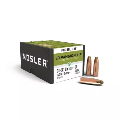 Nosler .30-30 Win .308″ 150gr E-Tip 50/Box