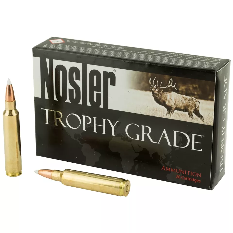 Nosler 30NOS 180 Grain AccuBond Ammunition - 20 Rounds/200 Rounds