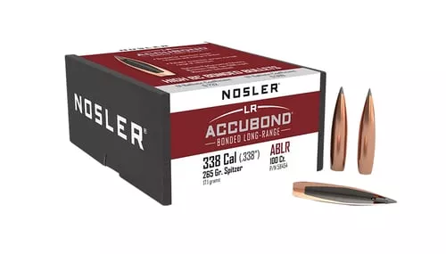 NOSLER ABLR 338 CAL 265GR SP 100CT