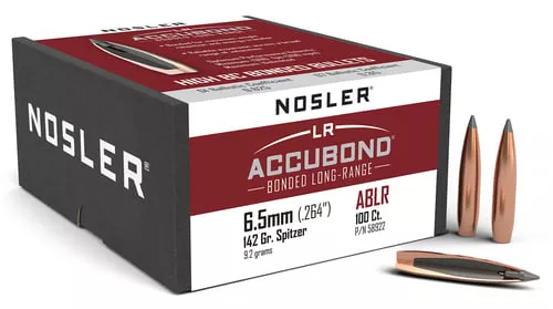 NOSLER ABLR 6.5MM 142GR SP 100CT