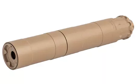 Obsidian 9 Modular Pistol Suppressor Includes 1/2X28 Piston FDE