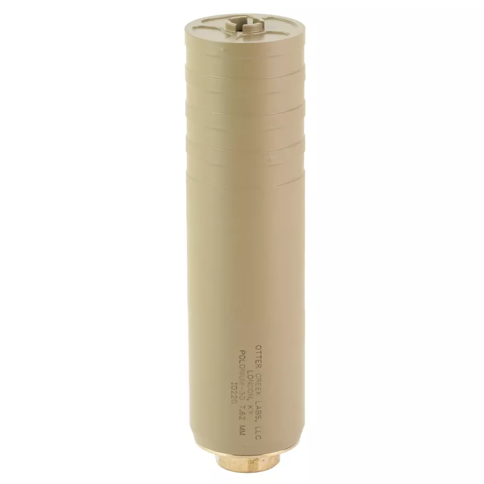 OCL Polonium 30 Suppressor 7.62 FDE