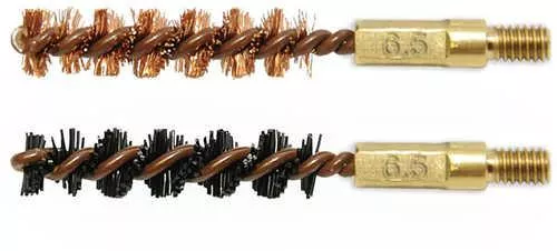 Otis TechFALSElogies Bore Brushes 6.5mm Caliber (1 Nylon and 1 Bronze)
