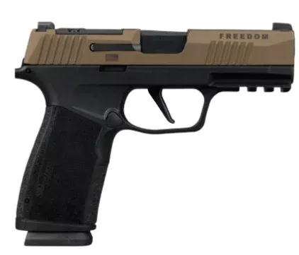 P365X Macro 9mm 3.7″ 2Tone Brnz/Blk (2) 17rd