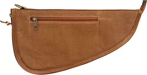 Palmetto Pistol Case Large – Field Tan-waxed Canvas Buffalo