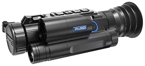 PARD NV008SLRF NV008SNight Vision Rifle Scope Black 4.5x 50mm Multi Reticle Features Laser Rangefinder