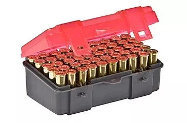 Plano Handgun Ammo Case, .38 Spc/.357 Mag, 50 Rounds