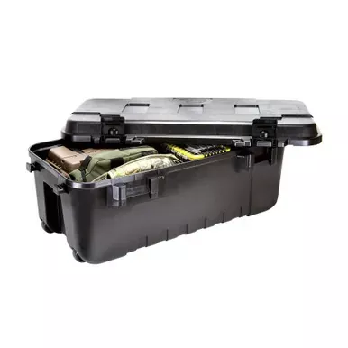 Plano Large Sportsman’s Trunk, 37.25″ x 18″ x 14″, Black