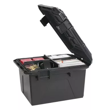 Plano Tactical Ammo Crate, 12.3” x 9.3” x 8.5”, Black