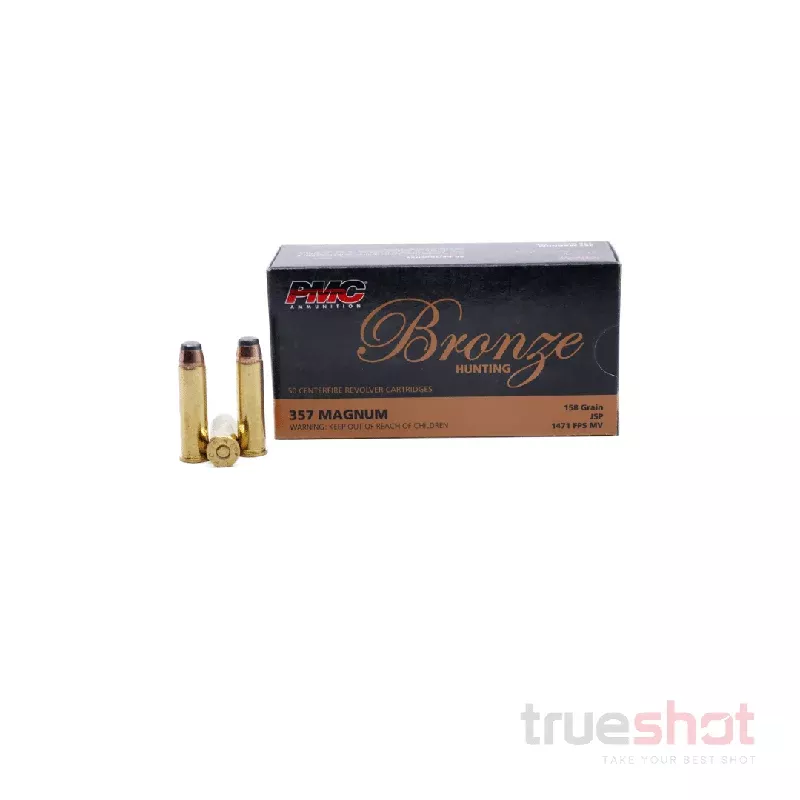 PMC – Bronze – 357 Magnum – 158 Grain – JSP