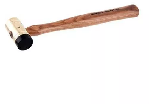Premium 1'' DELRIN Tipped Brass Hammer