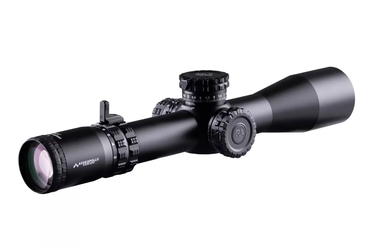 Primary Arms GLx 3-18×44 FFP Rifle ScopeIlluminated ACSS Apollo Reticle6.5CR/ .224V