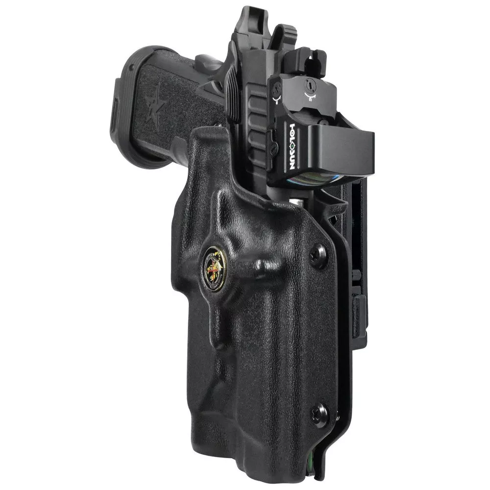 PRO IDPA Competition Holster Staccato P w /Holosun P.ID RH Black