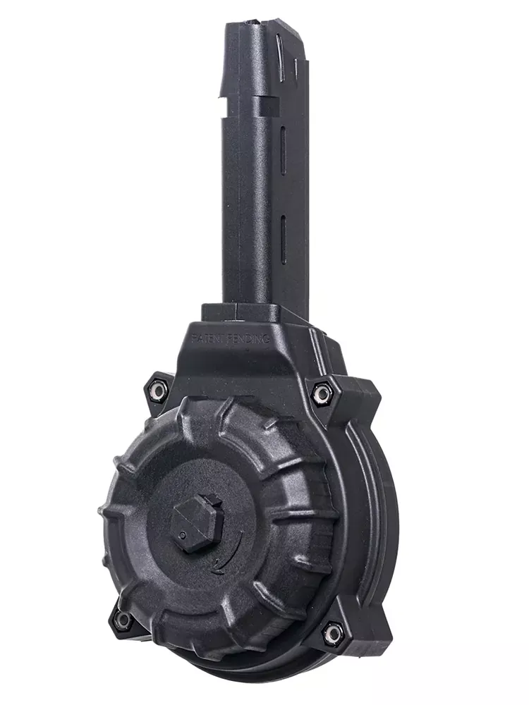 Promag 9mm 50rd Black Polymer Drum for Glock Model 17 & 19