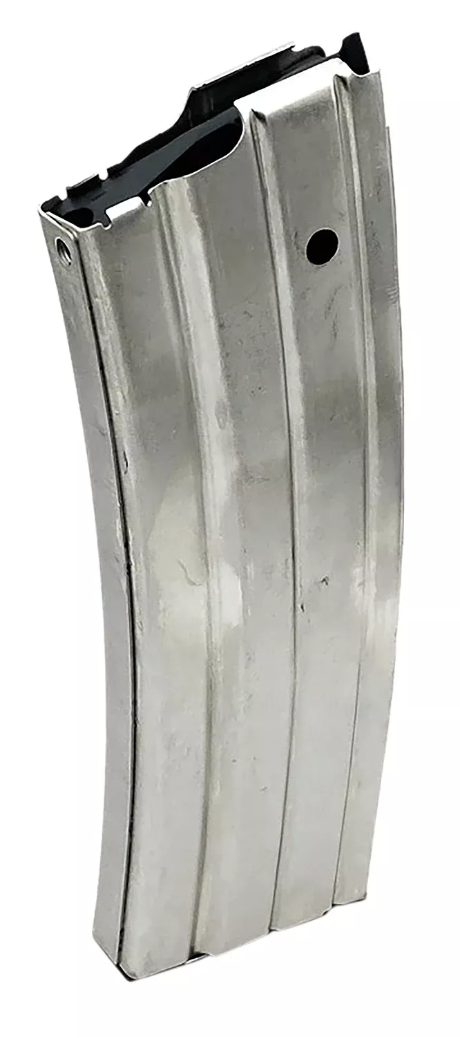 ProMag RUGA3N Ruger Mini-1430rd 223 Rem Silver Nickel-Plated