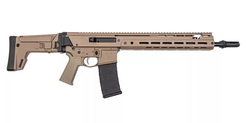 PSA 14.5″ JAKL Rifle Length 5.56 1:7 Nitride AAC Flash Hider MOE SL EPT F5 Stock Rifle, FDE