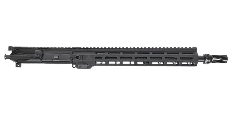 PSA “Sabre” Forged 14.5″ .223 Wylde M4 13″ Sabre QD Rail and Pin/Weld Huxwrx QD Flash Hider