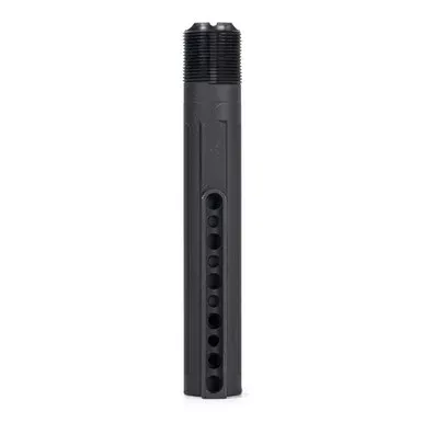PWS Enhanced Receiver Extension Buffer Tube 6-Position Mil-Spec Diameter AR-15, LR-308 Carbine Aluminum Black