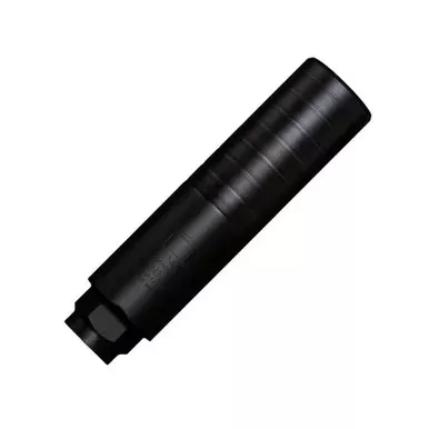 Q Short Chop Suppressor 7.2 Inch 8.6 BLK with Cherry Bomb Muzzle Brake