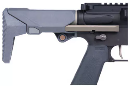 Q Shorty Stock Gray 2 Position Fits Ar/m4 Receivers Includes Recoil Spring And 3oz Buffer Q-acc-shorty-stock-blk