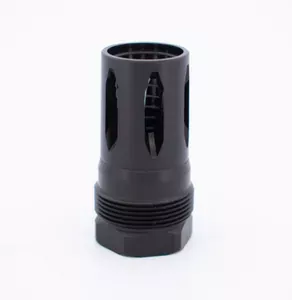 R2S Flash Hider 1/2×28, Black Nitride