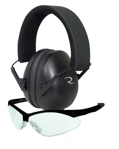 Radians Combo Set -LowsetBlack EM with Outback Black Clear Glass NRR 21