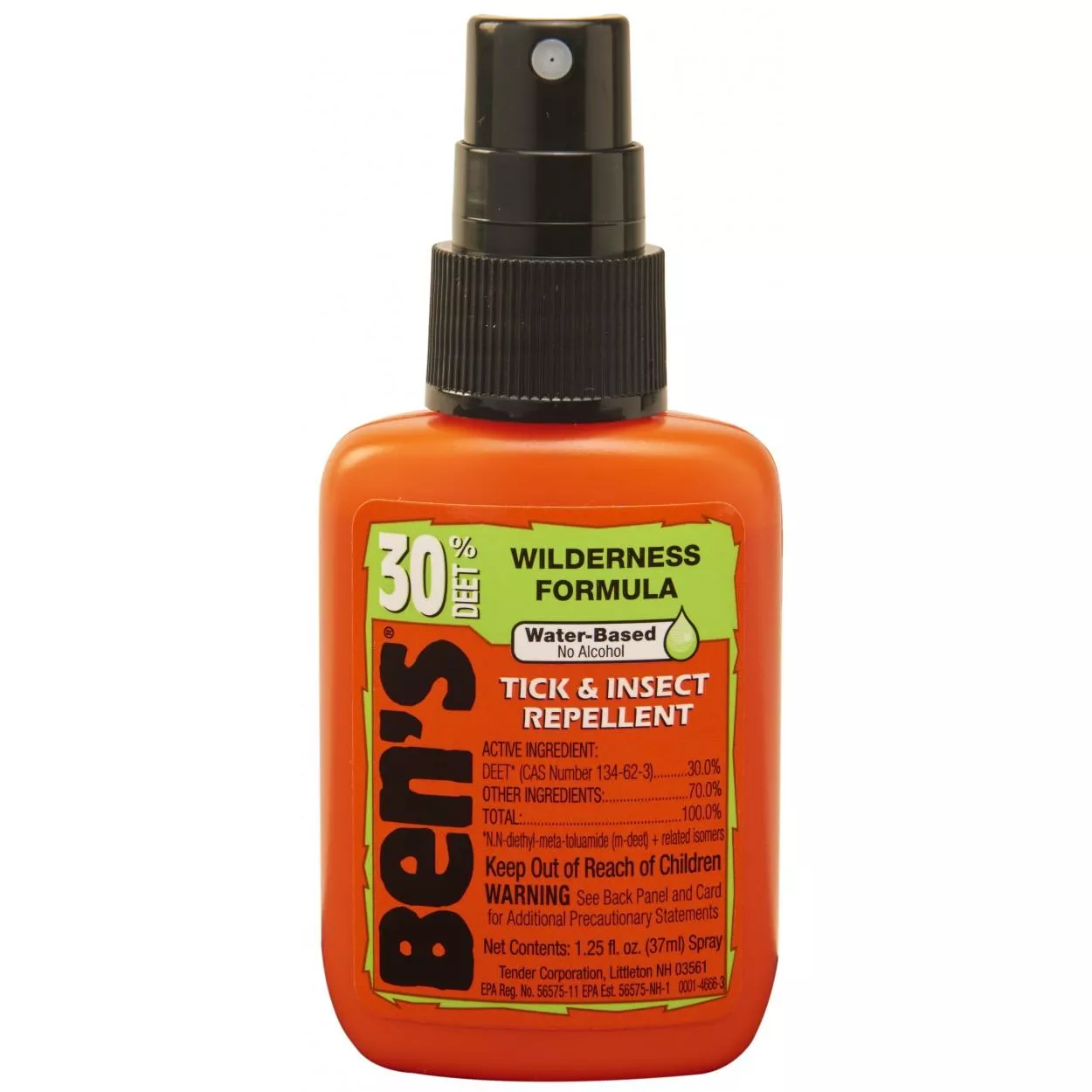 Ready Brands Ben’s 30% DEET – 1.25 oz. Pump