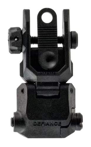 REAR FLIP-UP SIGHT BLK POLY | DA-PRSBL00
