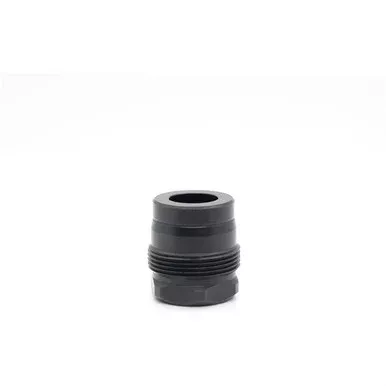 Rearden Mini Muzzle Brake 0.5 .578×28 Thread Square Shoulder Black