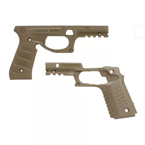 Recover Tactical BC202 GripRail SystemTan Polymer Picatinny for Most Beretta 92M9 Models UPC: 7290016552119