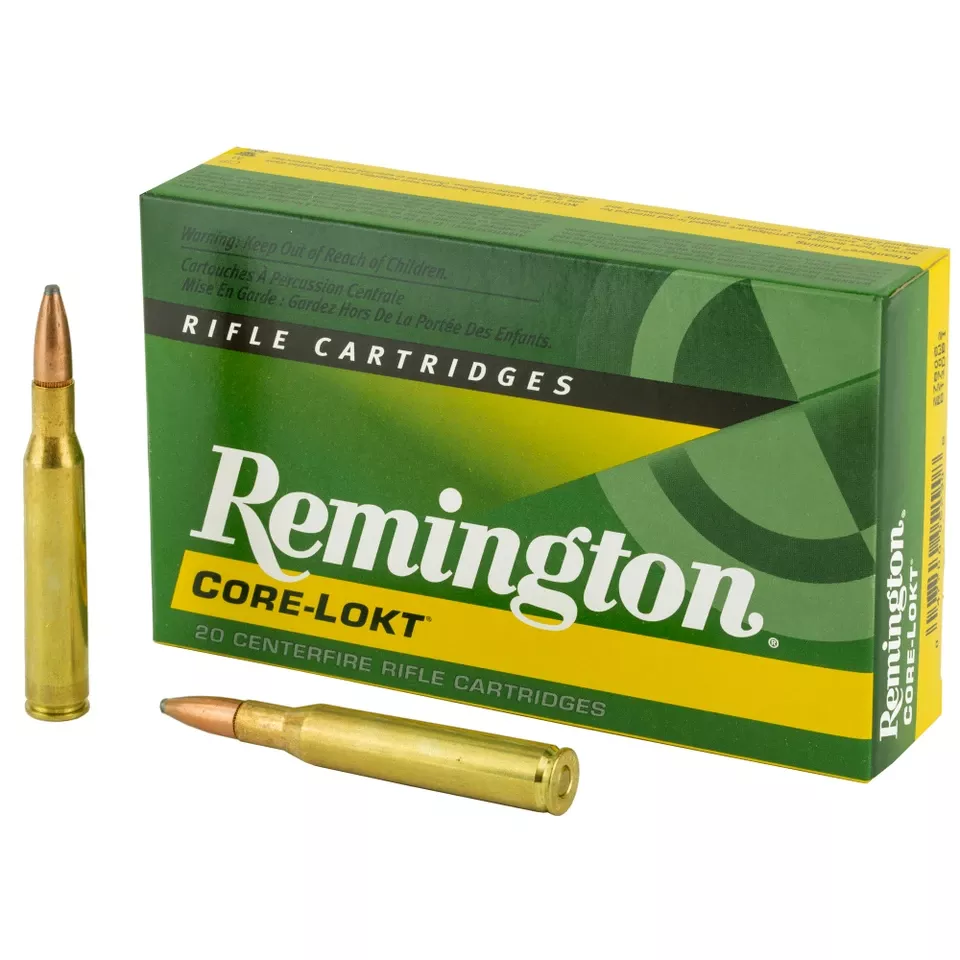 REMINGTON 270 WINCHESTER 130 GRAIN PSP CORE-LOKT AMMUNITION 20 ROUNDS/200 ROUNDS