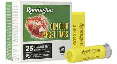 Remington Gun Club Shotshell 20 GA, 2-3/4 in,#9, 7/8oz, 2-1/2 Dr, 1200 fps, 25 Rnds