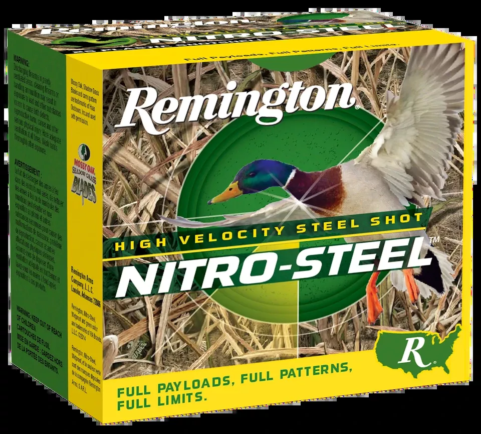 Remington Nitro-Steel High Velocity 12 Gauge BB Shot - 25 Rounds per Box