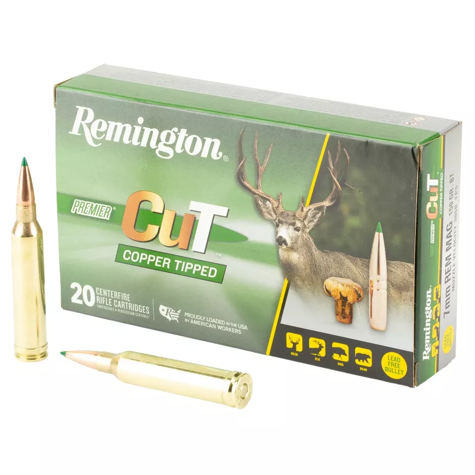 Remington Premier Core-Lokt Ultra 7mm 150 Grain Ammunition - 20 Rounds/200 Rounds