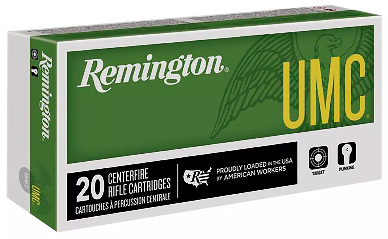 Remington UMC .22-250 Remington 50Gr Grain Hollow point, 20-Round Box
