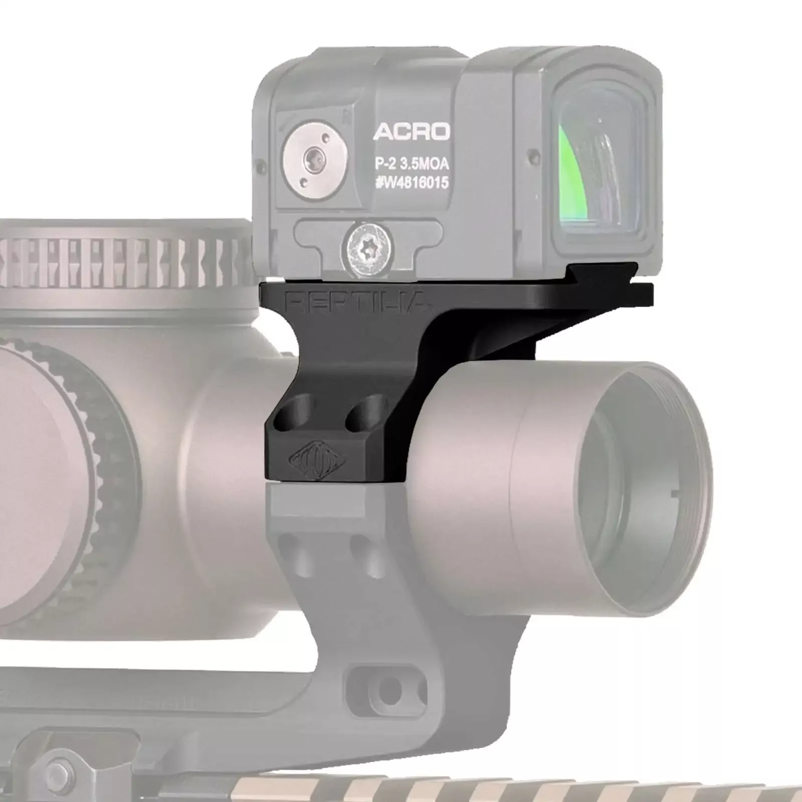 Reptilia ROF-90 For Geissele 34mm Super Precision Mounts & Aimpoint Acro – Black