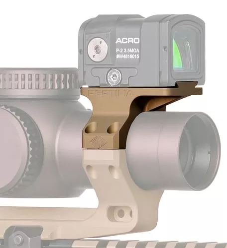 Reptilia ROF-90 Red Dot Mount for Aimpoint Acro P1/P2 and Steiner MPS 34mm FDE