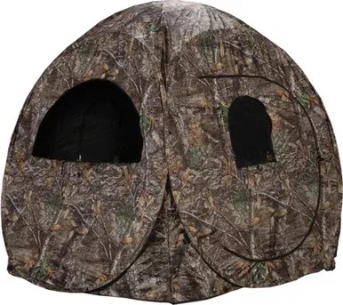 Rhino Blinds R-75 Realtree Edge Blind, 1-Person, 60″ x 60″ Floor