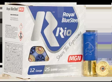 Rio Ammunition RBSM32BB Royal BlueSteel Magnum 12 Gauge 3 Inch 1 1/8 Oz BB Shot 25 Per Box