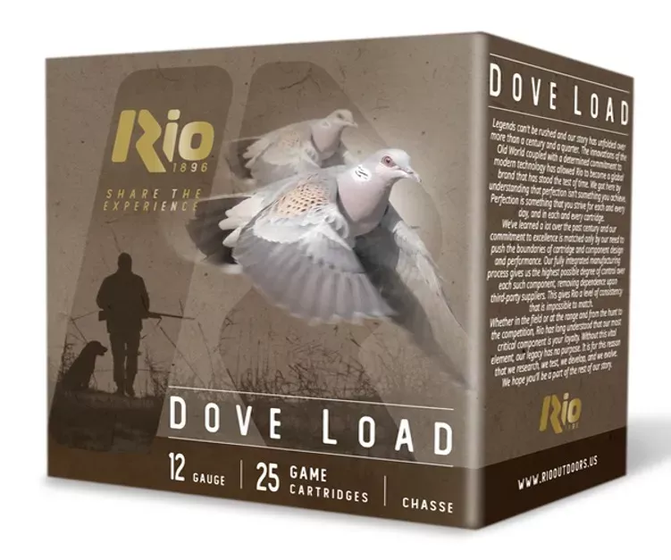 Rio RDL2875 Dove Load 12G 2-3/4 7-1/2 25/10