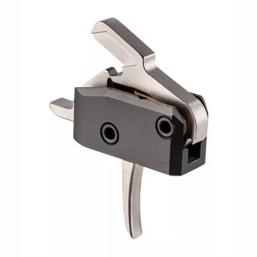 Rise Armament RA434SLVRAWP RA434 High Performance SingleStage Flat Trigger with 3.50 lbs Draw WeightBlackSilver Finish for ARPlatform UPC: 850011713082