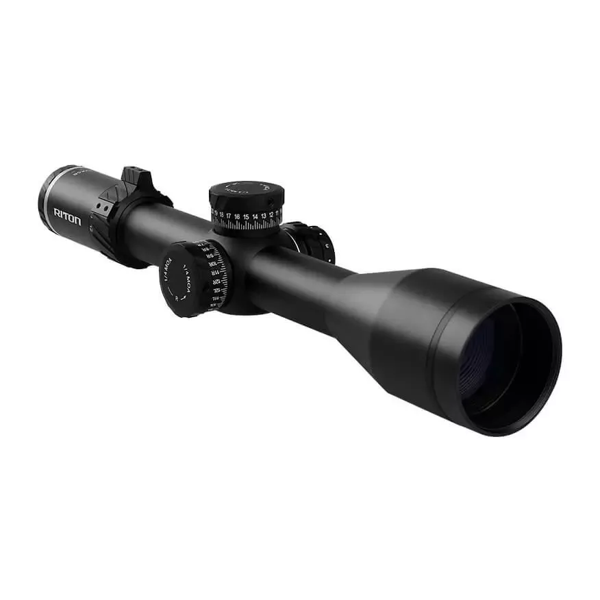 Riton 7 Conquer 4-32X56 Rifle Scope FFP PSR MRAD Reticle Illuminated Black