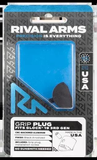 Rival Arms Glock 19 Gen3 Grip Plug Black