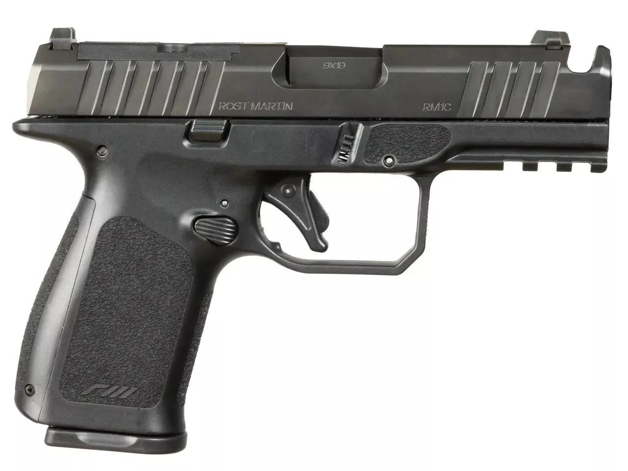 Rost Martin RM1C 9mm 10+1 BLK 4″ Comp Ca
